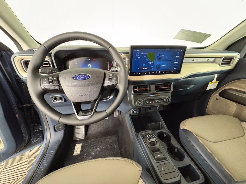 2026 Azure Gray Metallic Tri-Coat Ford Maverick Lariat AWD Truck