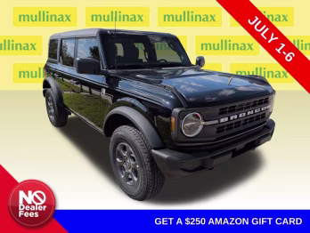 2026 Shadow Black Ford Bronco Big Bend 4X4 SUV