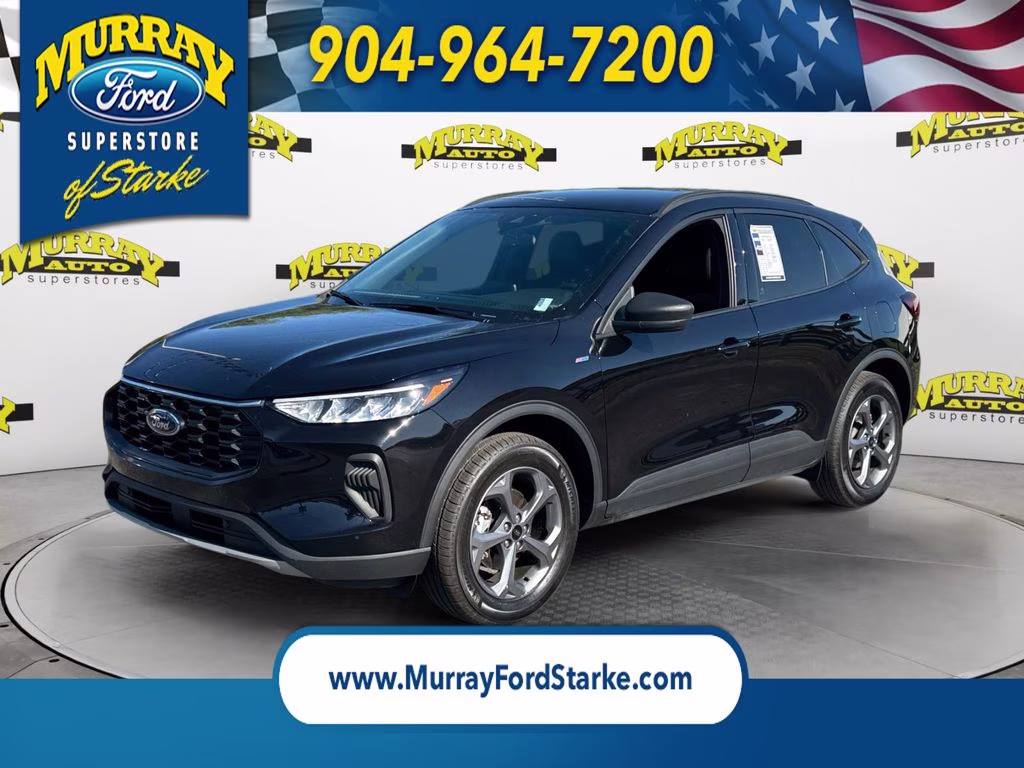 2025 Black Metallic Ford Escape ST-Line AWD SUV