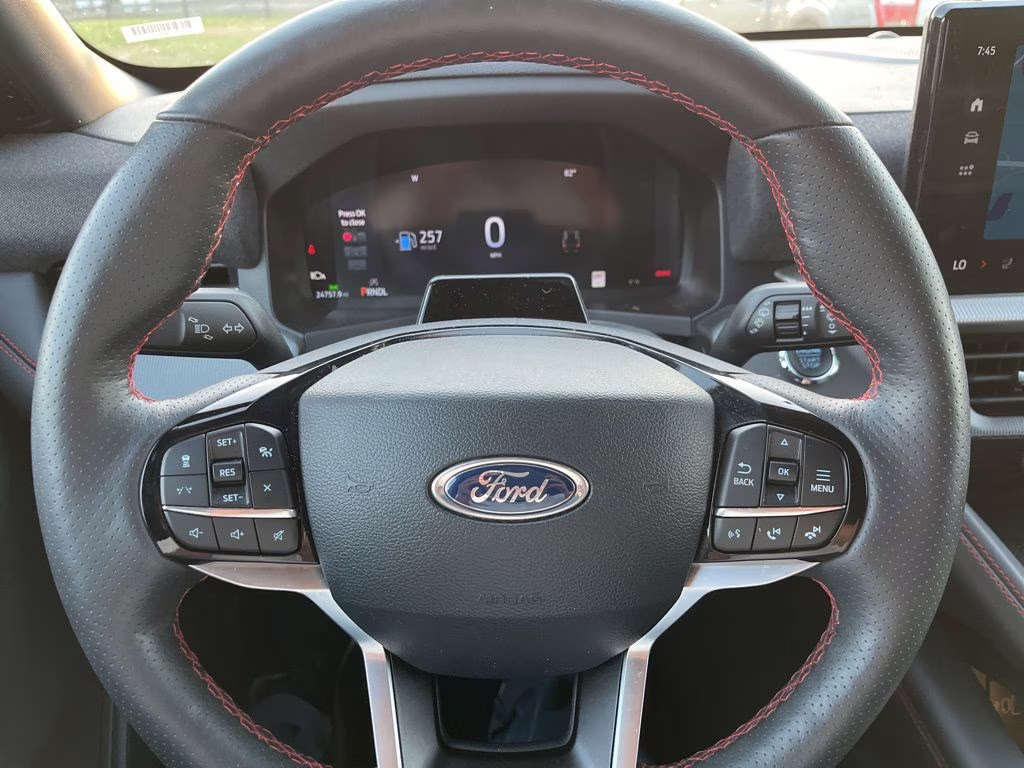 2025 Black Metallic Ford Explorer ST-Line 4X4 SUV