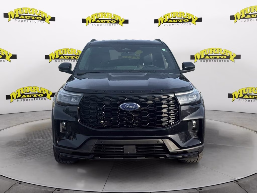 2025 Black Metallic Ford Explorer ST-Line 4X4 SUV