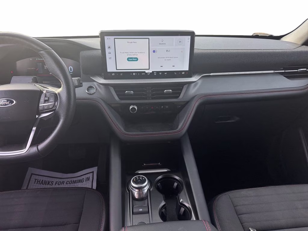 2025 Black Metallic Ford Explorer ST-Line 4X4 SUV