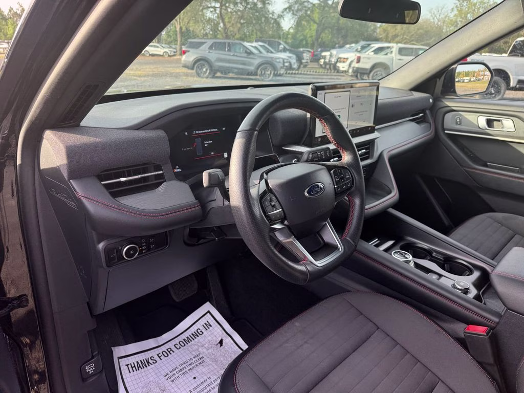 2025 Black Metallic Ford Explorer ST-Line 4X4 SUV