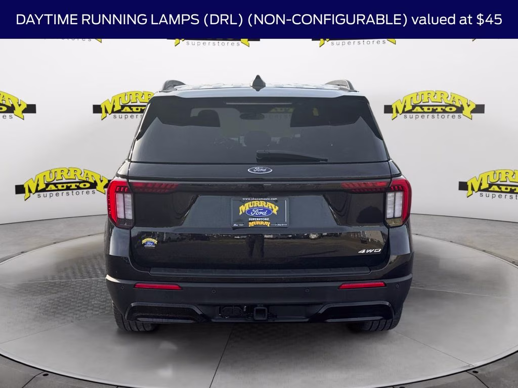 2025 Black Metallic Ford Explorer ST-Line 4X4 SUV