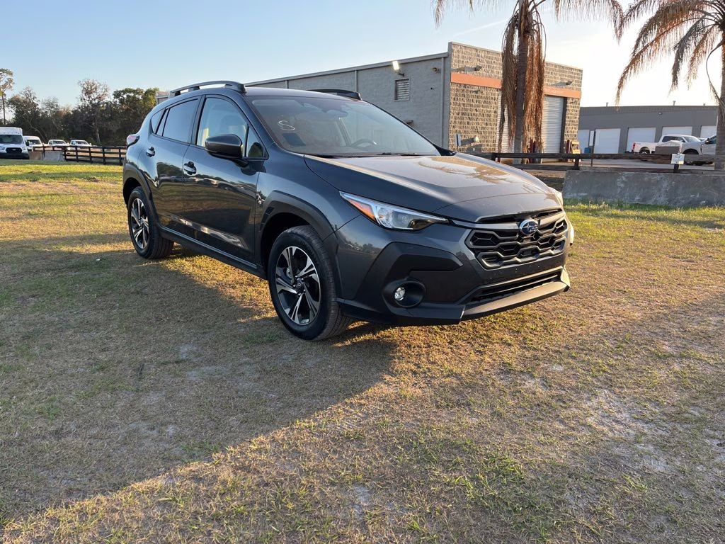 2025 Magnetite Gray Metallic/Crystal Black Silica Subaru Crosstrek Premium AWD SUV