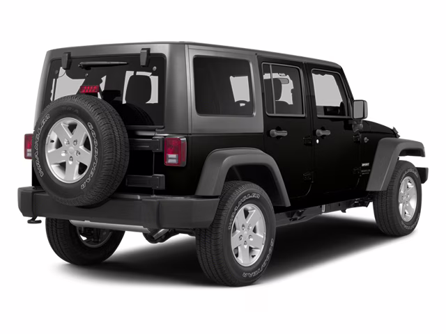 2014 Black Clearcoat Jeep Wrangler BLACK 4X4 Crossover