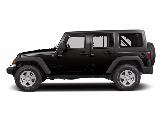 2014 Black Clearcoat Jeep Wrangler BLACK 4X4 Crossover