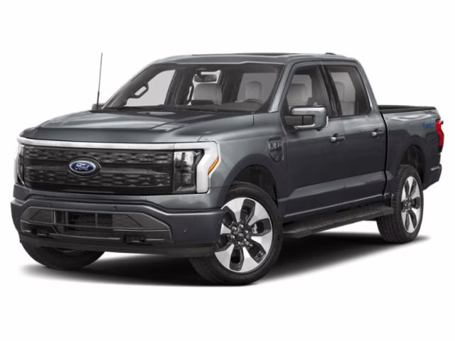 2022 Carbonized Gray Metallic Ford F-150 Lightning Platinum AWD Truck