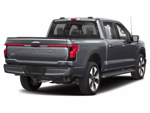 2022 Carbonized Gray Metallic Ford F-150 Lightning Platinum AWD Truck