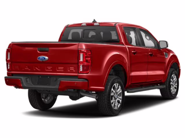 2022 Race Red Ford Ranger LARIAT 4X4 Truck