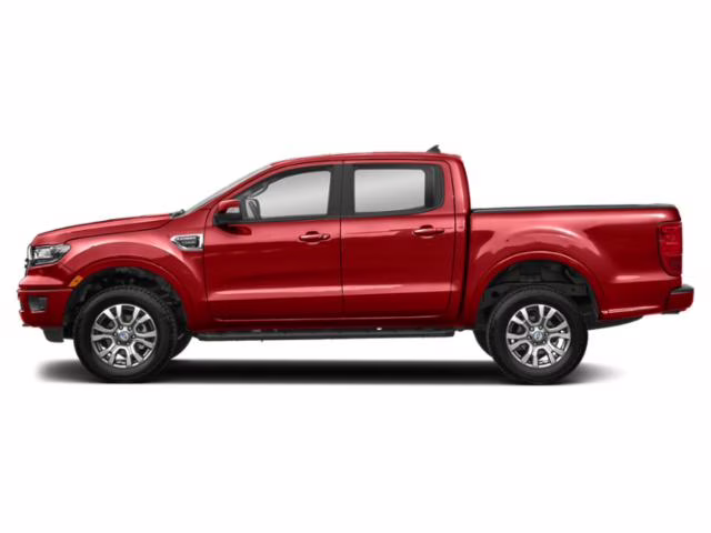 2022 Race Red Ford Ranger LARIAT 4X4 Truck