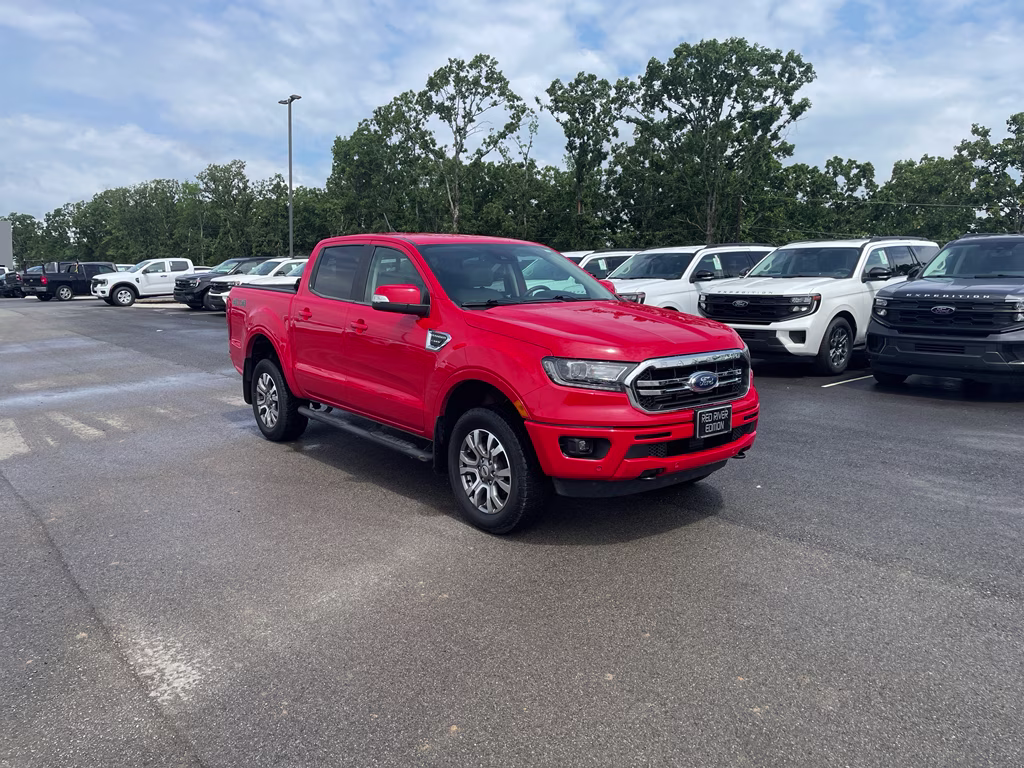 2022 Race Red Ford Ranger LARIAT 4X4 Truck