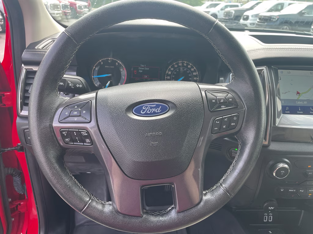 2022 Race Red Ford Ranger LARIAT 4X4 Truck