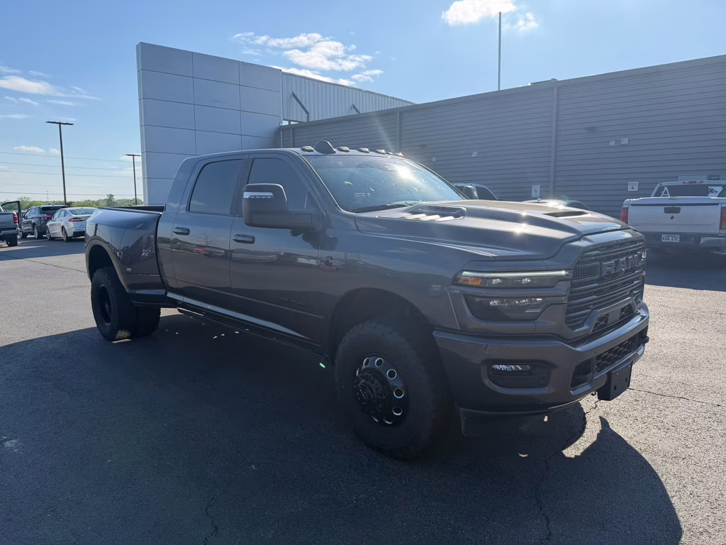 2025 Granite Crystal Metallic Clearcoat Ram 3500 Laramie 4X4 Truck