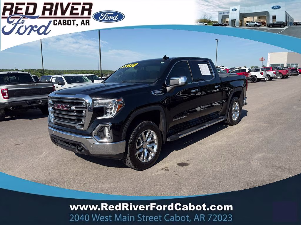 2020 Onyx Black GMC Sierra SLT 4X4 Truck