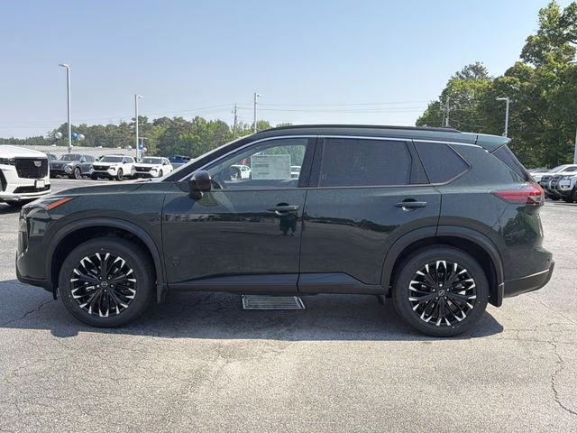2026 Obsidian Green Nissan Rogue Dark Armor AWD SUV