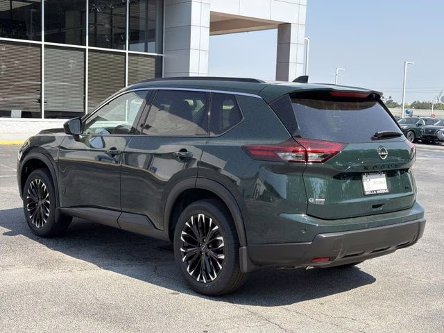 2026 Obsidian Green Nissan Rogue Dark Armor AWD SUV