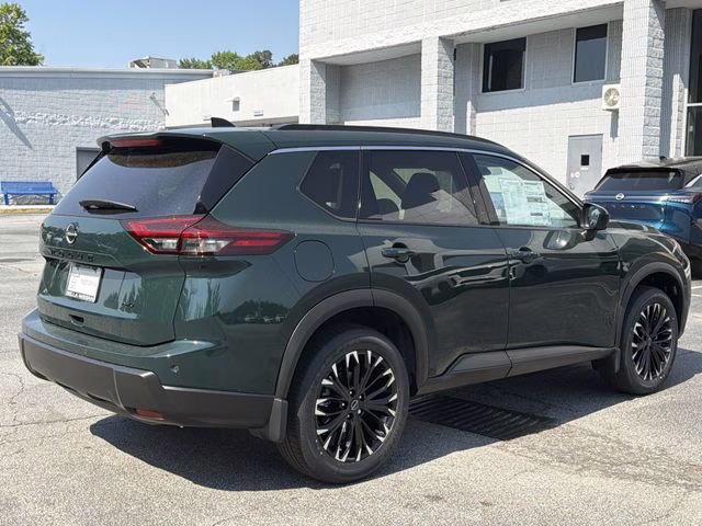 2026 Obsidian Green Nissan Rogue Dark Armor AWD SUV