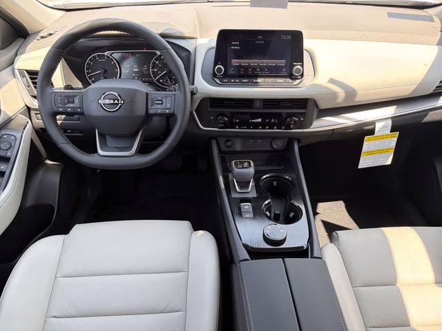2026 Everest White Pearl Tricoat Nissan Rogue Dark Armor AWD SUV