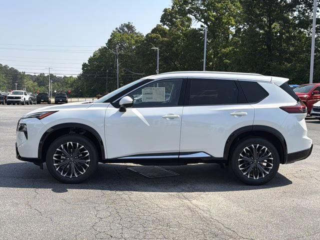 2026 Everest White Pearl Tricoat Nissan Rogue Platinum AWD SUV