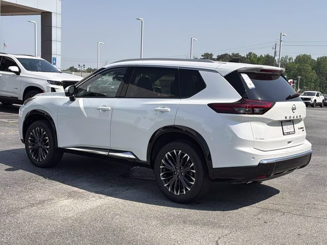 2026 Everest White Pearl Tricoat Nissan Rogue Platinum AWD SUV
