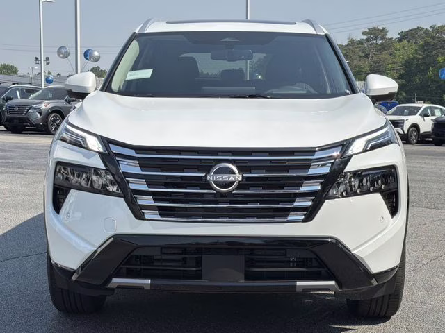 2026 Everest White Pearl Tricoat Nissan Rogue Platinum AWD SUV