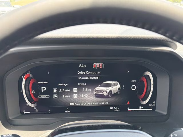 2026 Everest White Pearl Tricoat Nissan Rogue Platinum AWD SUV