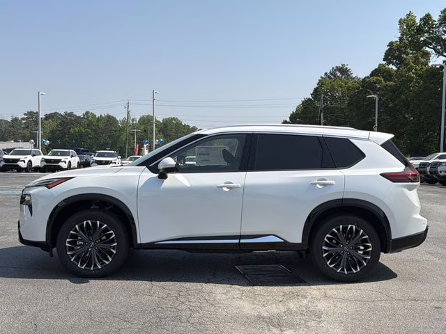 2026 Everest White Pearl Tricoat Nissan Rogue Platinum AWD SUV