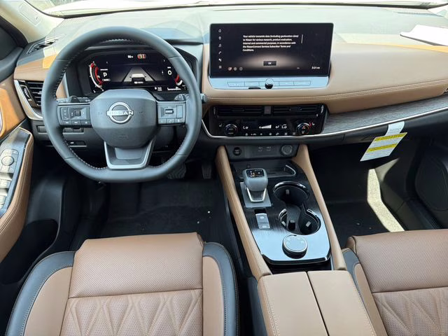 2026 Everest White Pearl Tricoat Nissan Rogue Platinum AWD SUV