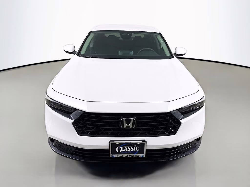 2026 Platinum White Pearl Honda Accord LX FWD Sedan