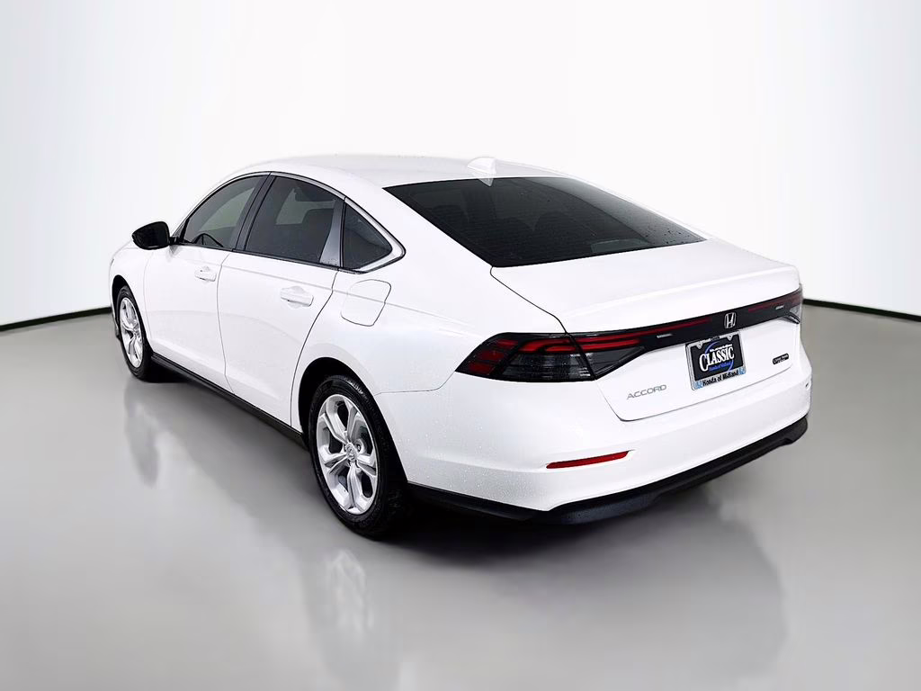 2026 Platinum White Pearl Honda Accord LX FWD Sedan