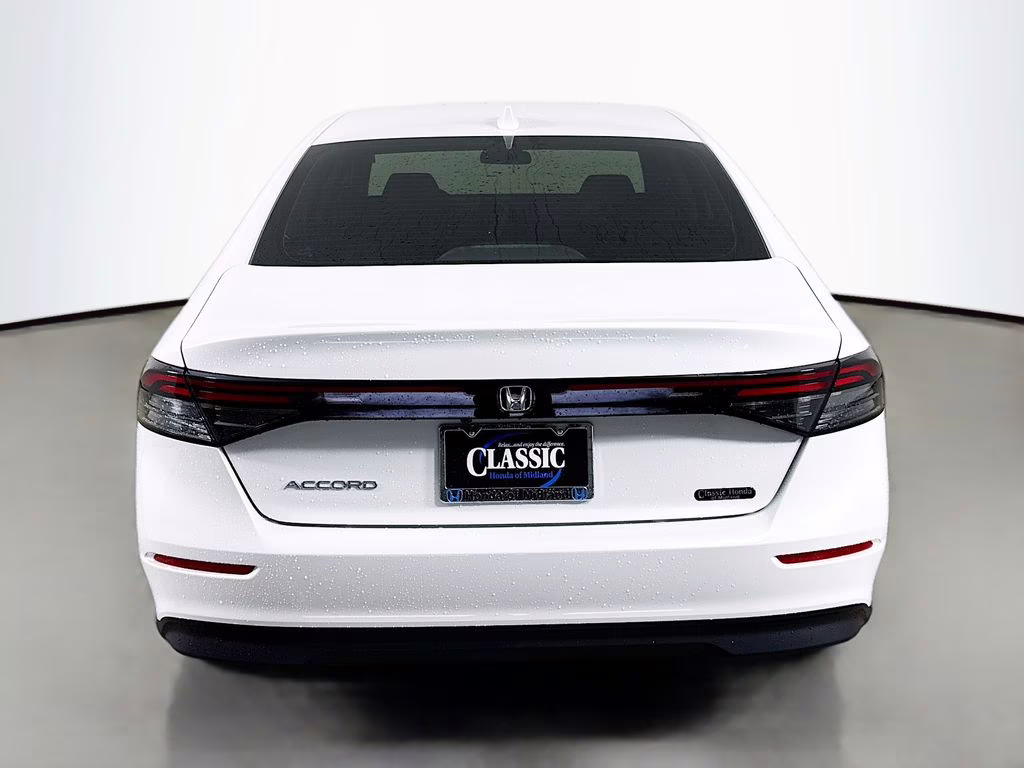 2026 Platinum White Pearl Honda Accord LX FWD Sedan