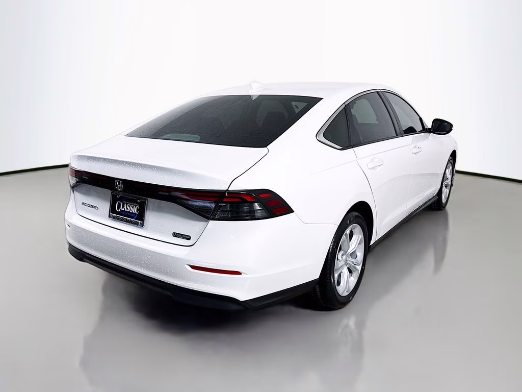 2026 Platinum White Pearl Honda Accord LX FWD Sedan