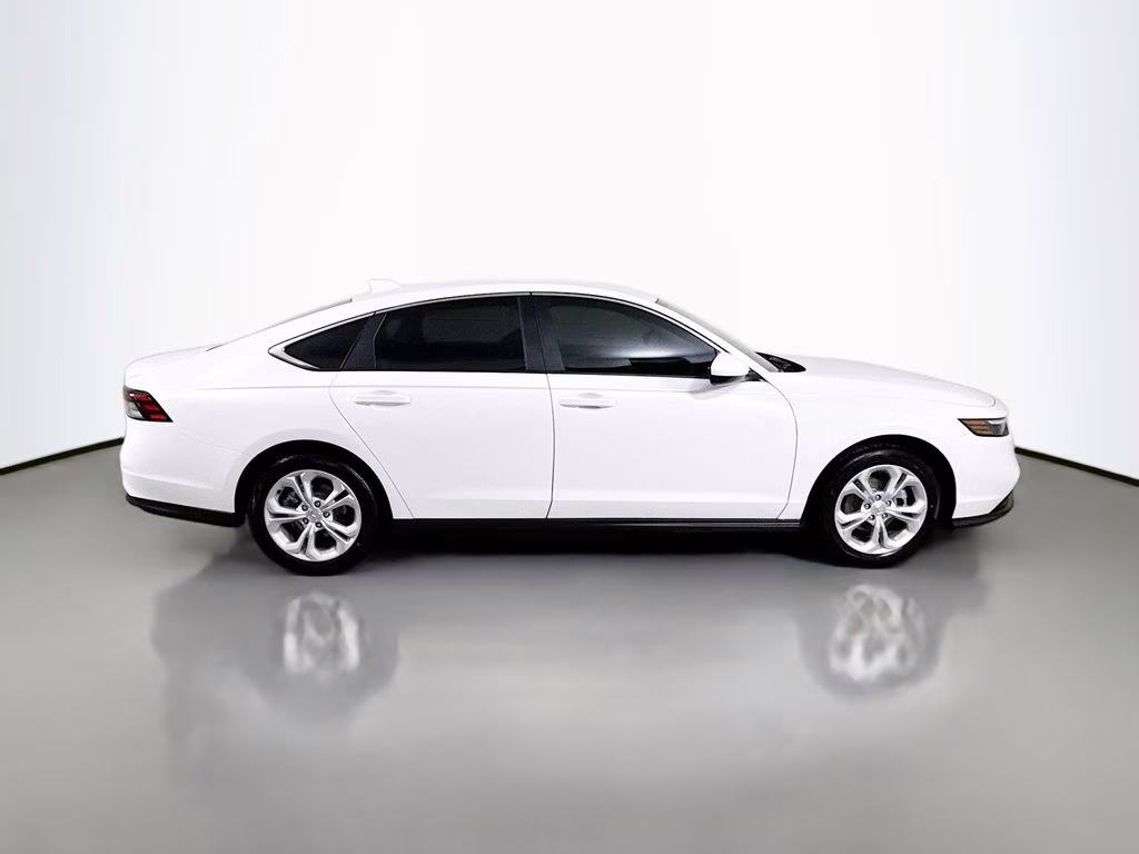 2026 Platinum White Pearl Honda Accord LX FWD Sedan