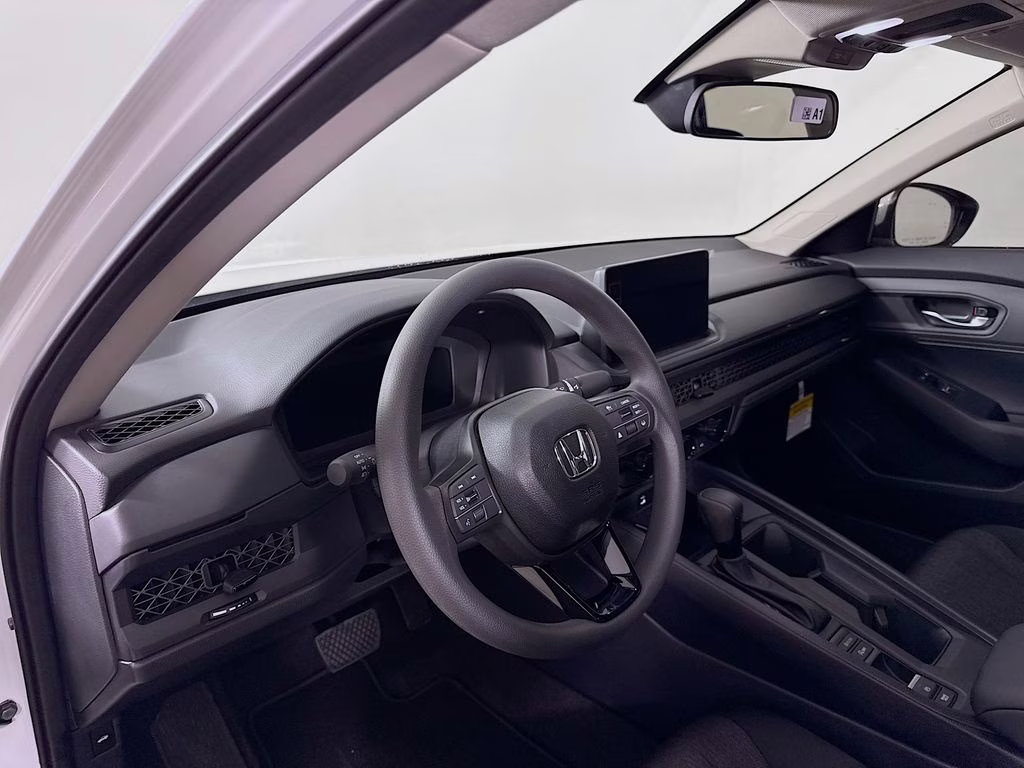 2026 Platinum White Pearl Honda Accord LX FWD Sedan