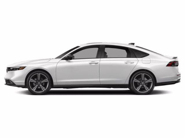2026 Platinum White Pearl Honda Accord Hybrid Sport FWD Sedan