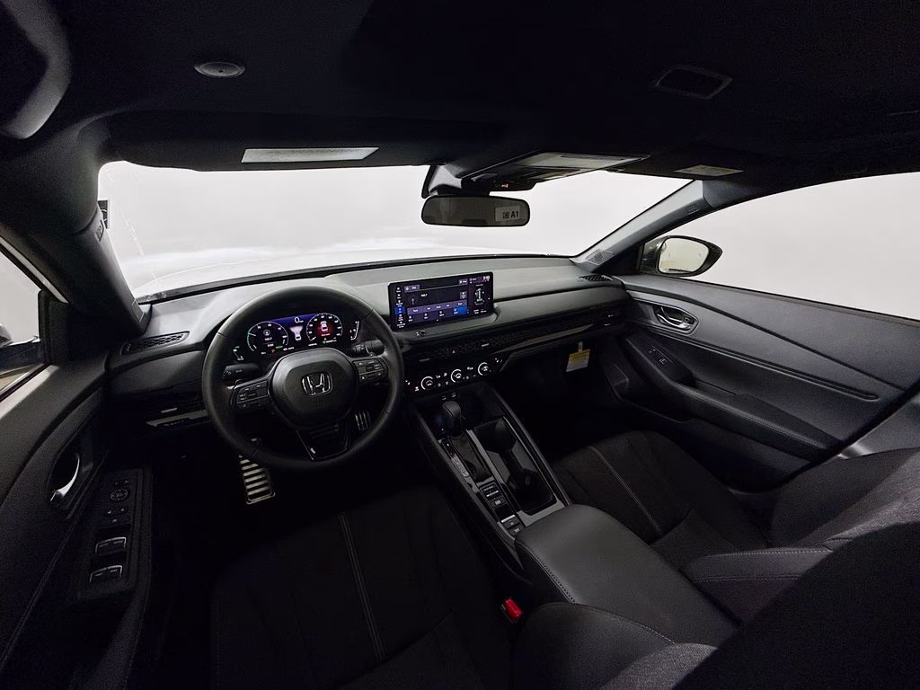2026 Platinum White Pearl Honda Accord Hybrid Sport FWD Sedan