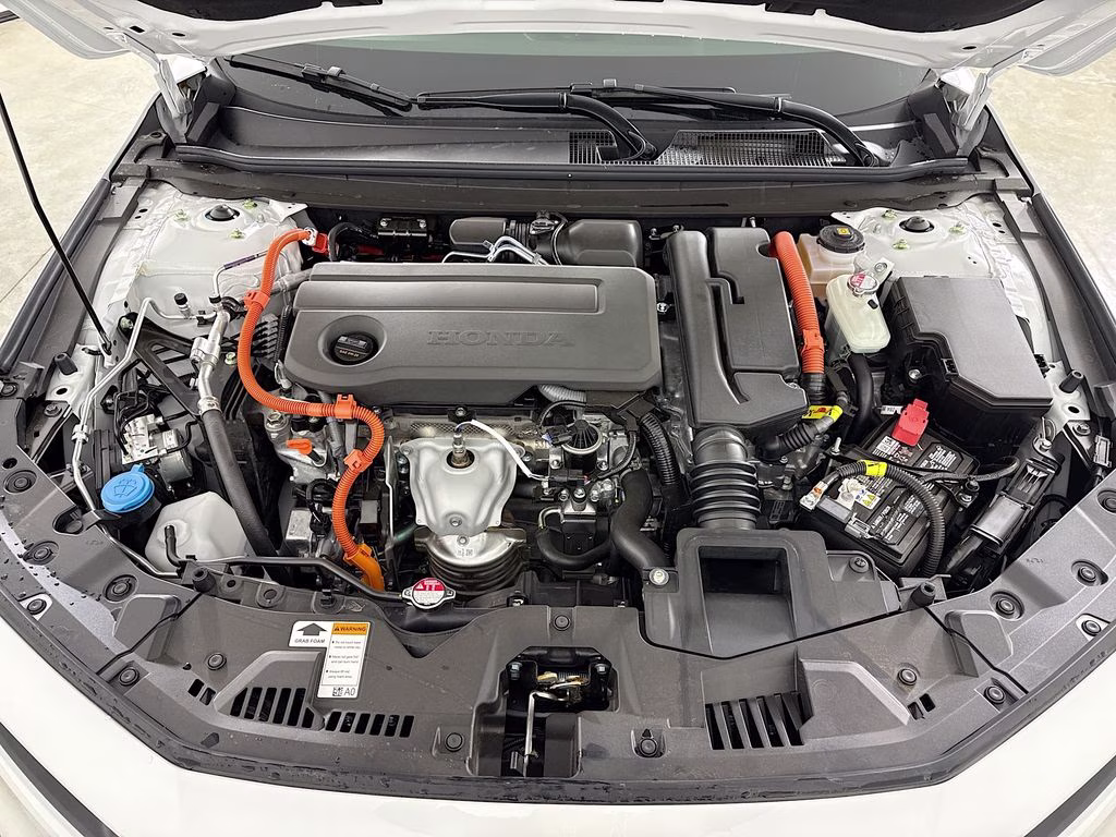 2026 Platinum White Pearl Honda Accord Hybrid Sport FWD Sedan