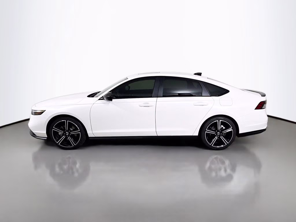 2026 Platinum White Pearl Honda Accord Hybrid Sport FWD Sedan