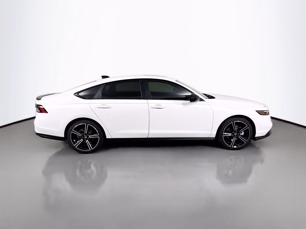 2026 Platinum White Pearl Honda Accord Hybrid Sport FWD Sedan