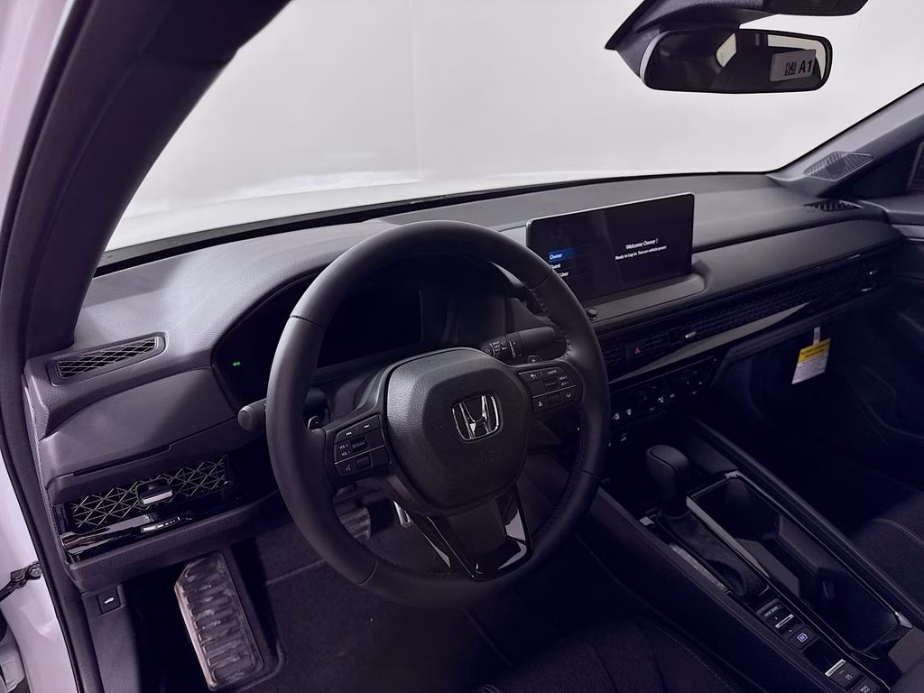 2026 Platinum White Pearl Honda Accord Hybrid Sport FWD Sedan