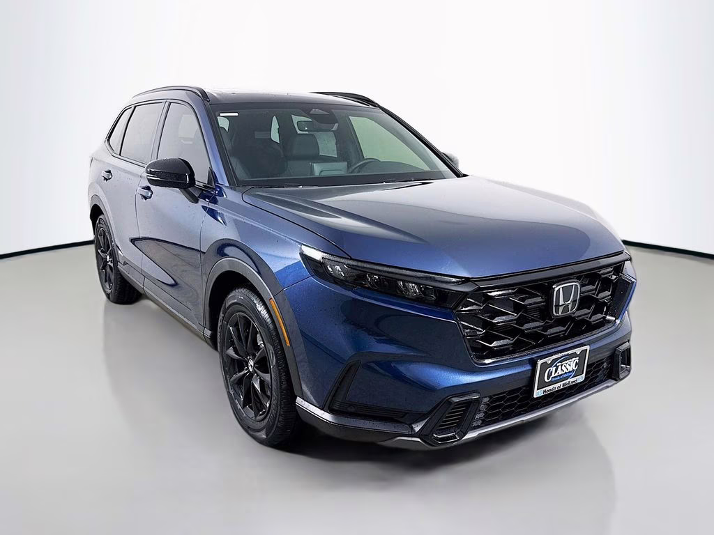 2026 Canyon River Blue Metallic Honda CR-V Hybrid Sport-L FWD SUV