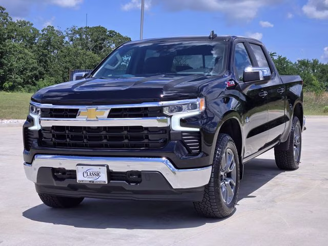 2026 Black Chevrolet Silverado 1500 LT 4X4 Truck