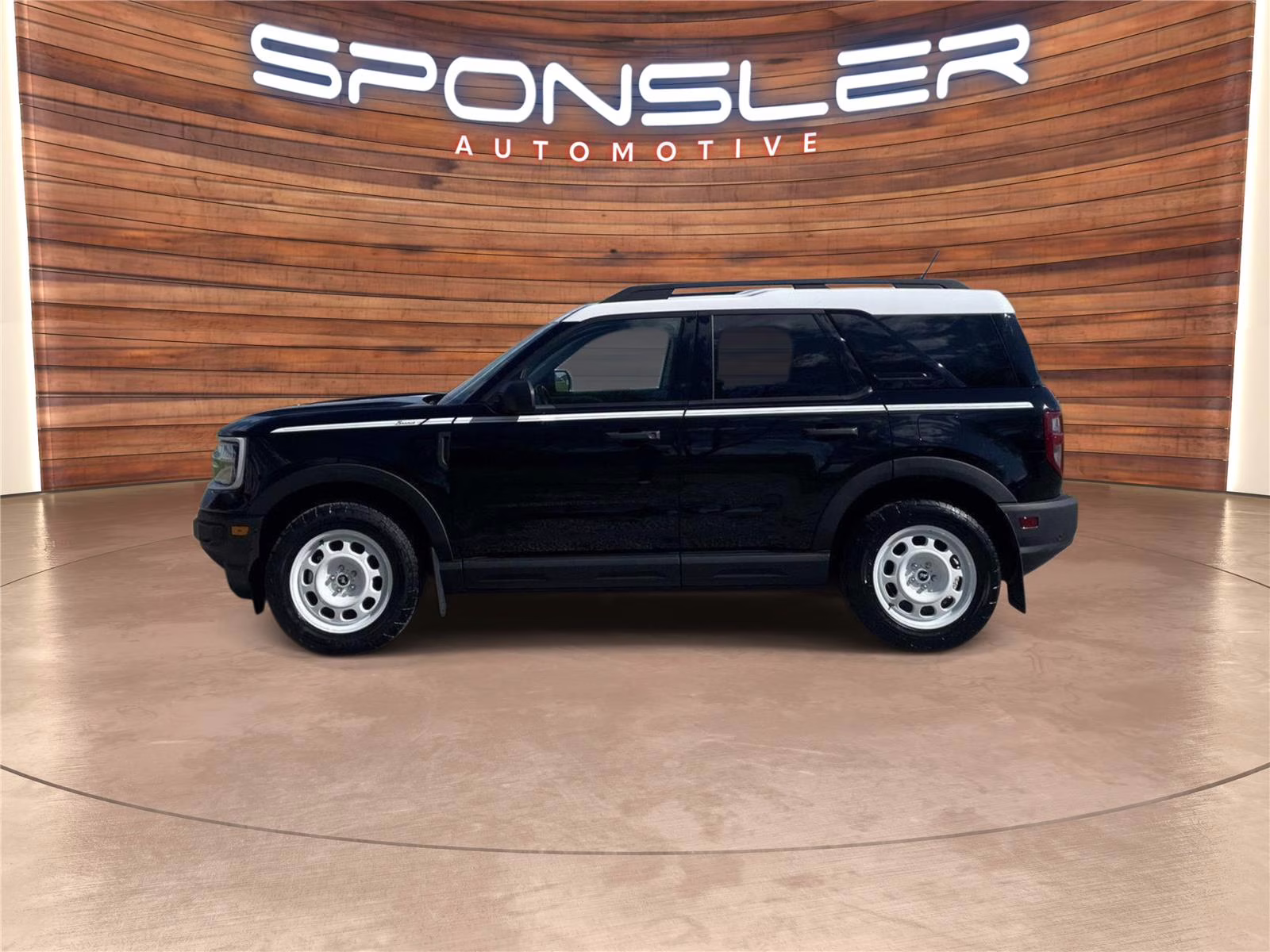 2023 Shadow Black Ford Bronco Sport Heritage 4X4 Crossover
