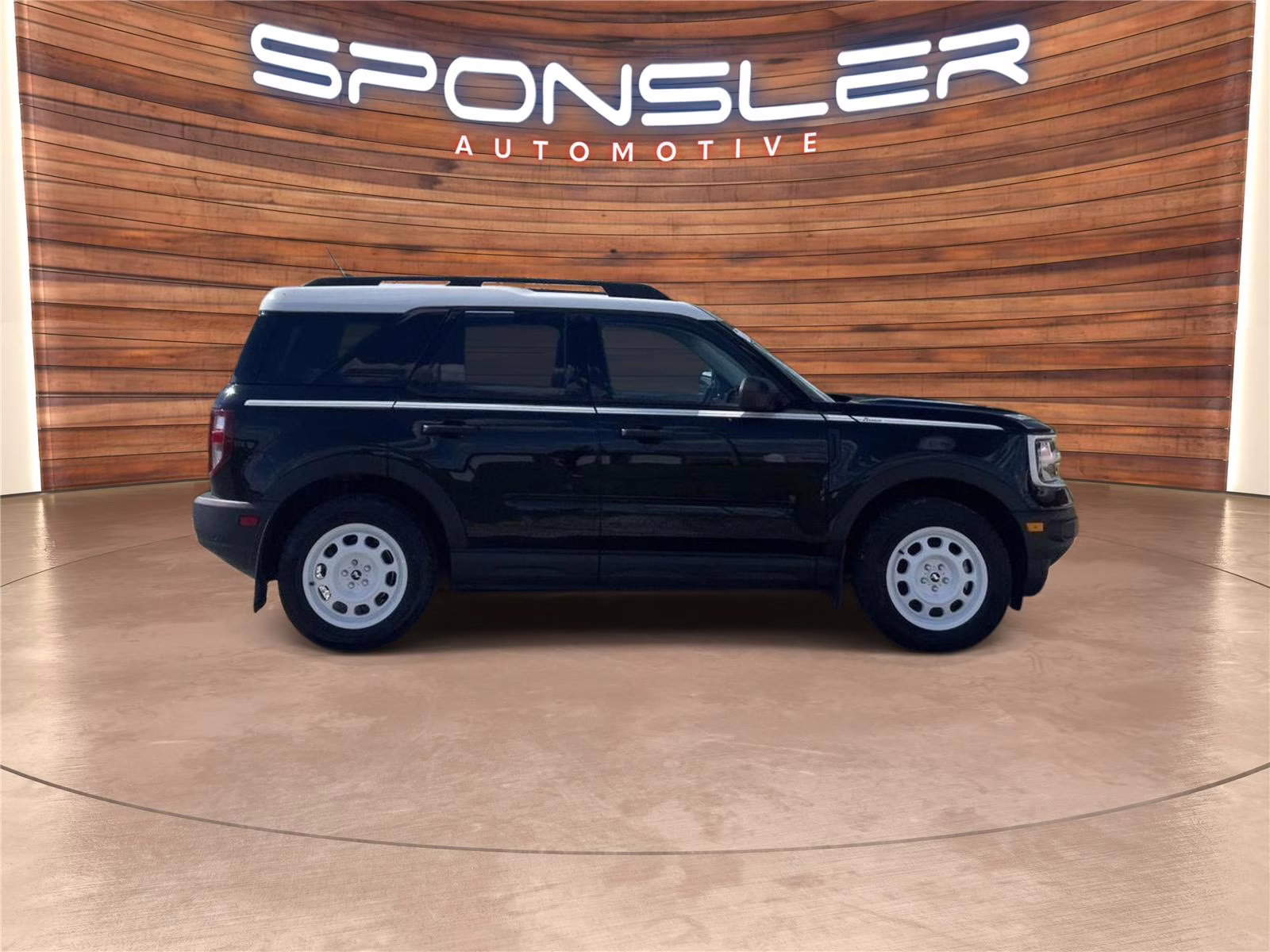 2023 Shadow Black Ford Bronco Sport Heritage 4X4 Crossover
