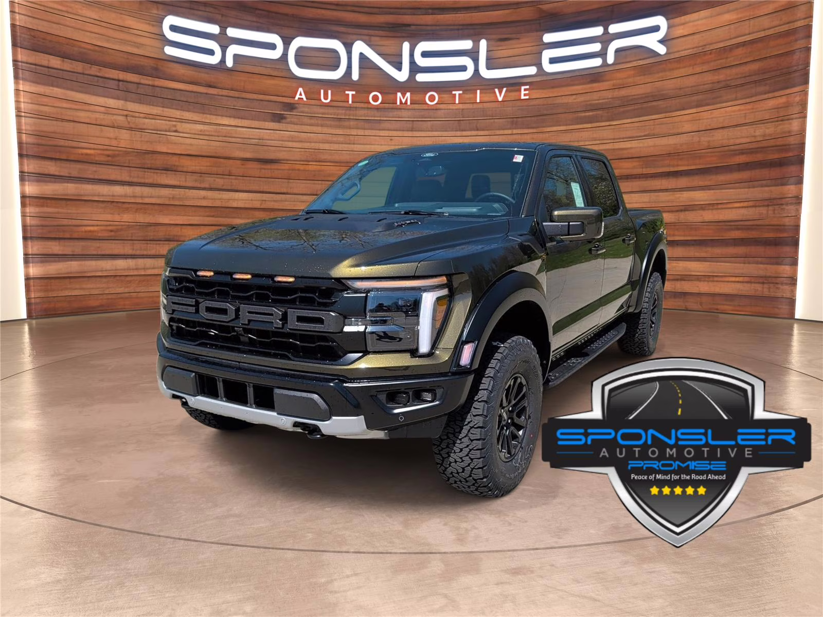 2026 Shelter Green Ford F-150 Raptor 4X4 Truck
