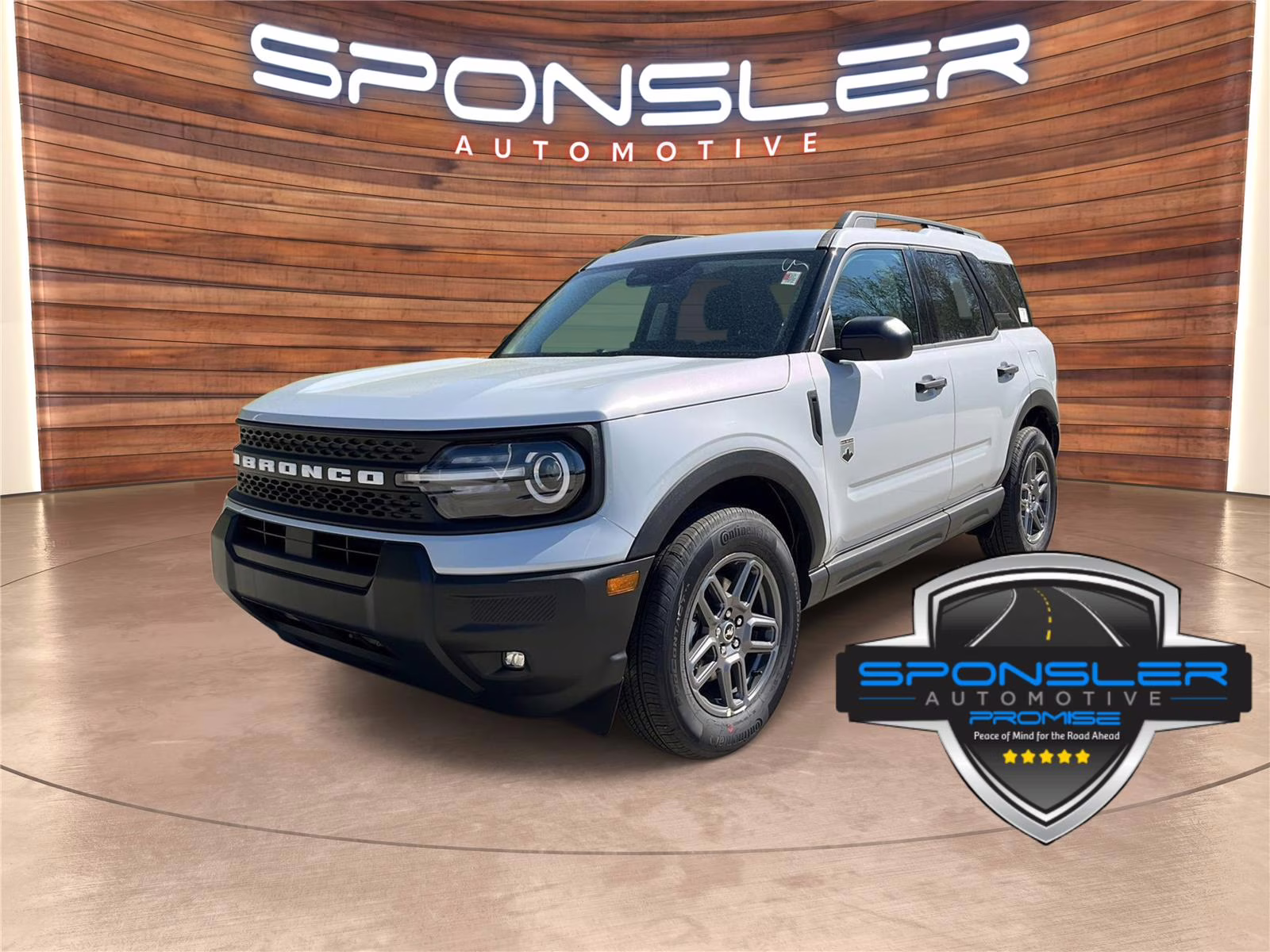 2026 Space White Metallic Ford Bronco Sport Big Bend 4X4 SUV
