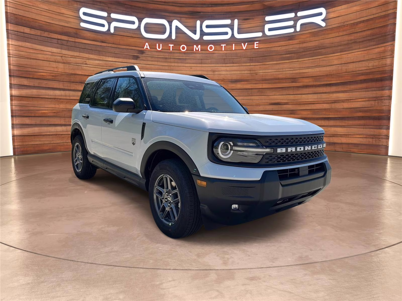 2026 Space White Metallic Ford Bronco Sport Big Bend 4X4 SUV