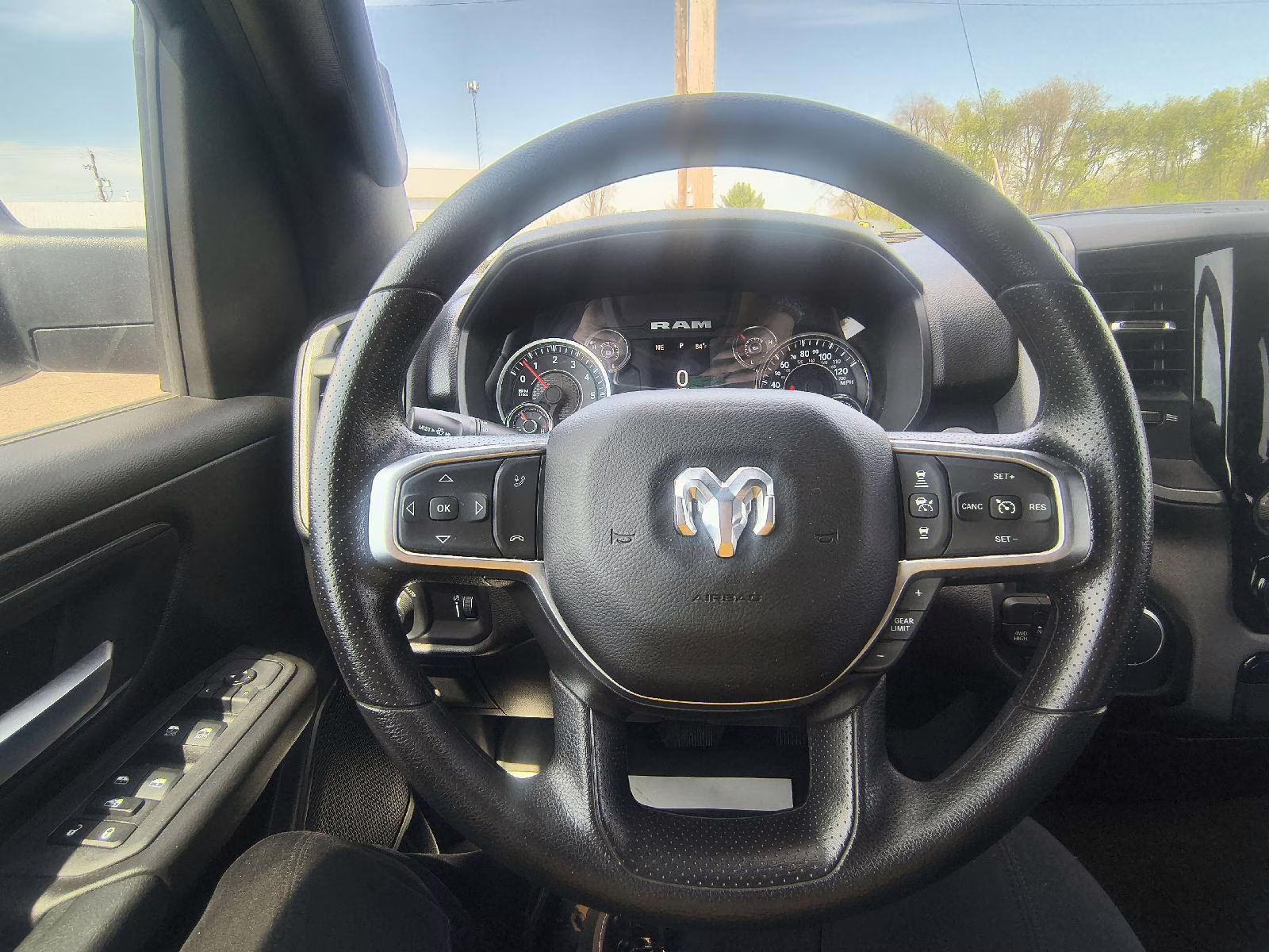 2025 Diamond Black Crystal Pearlcoat Ram 1500 Tradesman 4X4 Truck