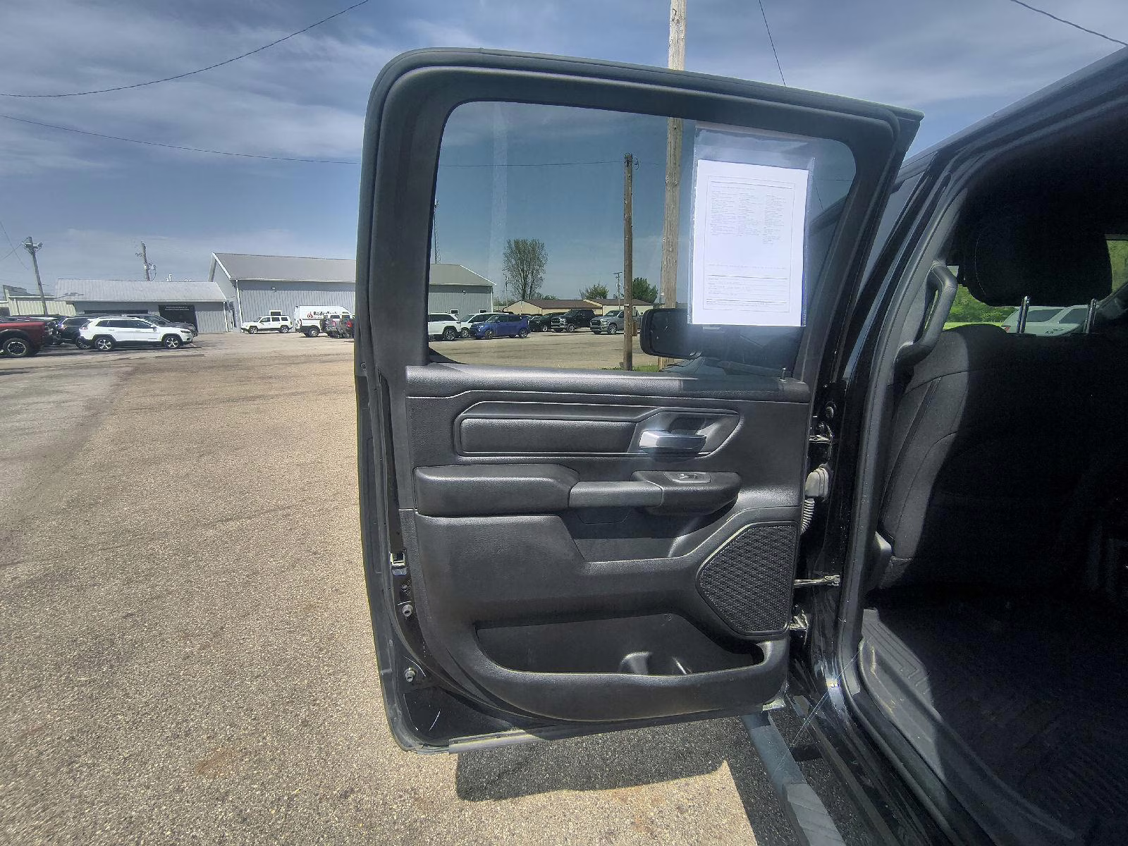 2025 Diamond Black Crystal Pearlcoat Ram 1500 Tradesman 4X4 Truck